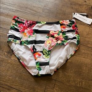 NWT floral swim bottom